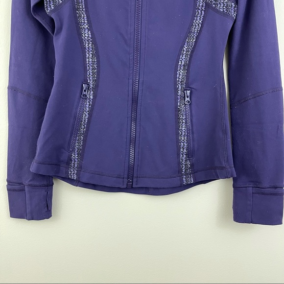 LULULEMON Dense Purple Ziggy Wee Caspian Define Jacket - Picture 7 of 15